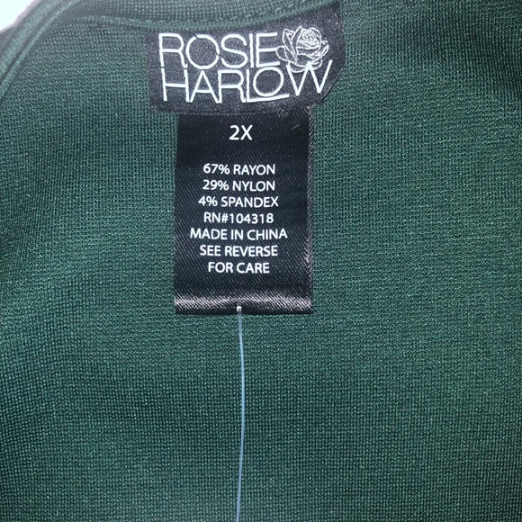 Green short sleeve dress - Picture 4 of 4